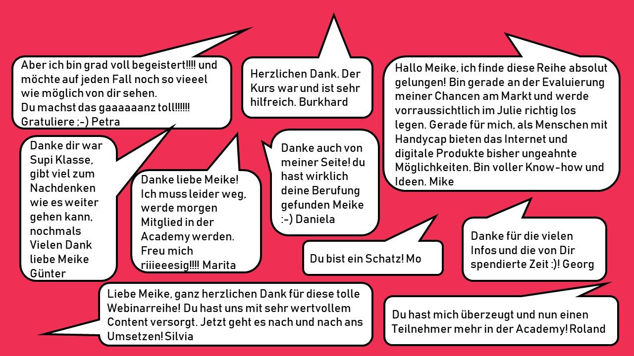 Feedback rosa 3 Feedback rosa 3