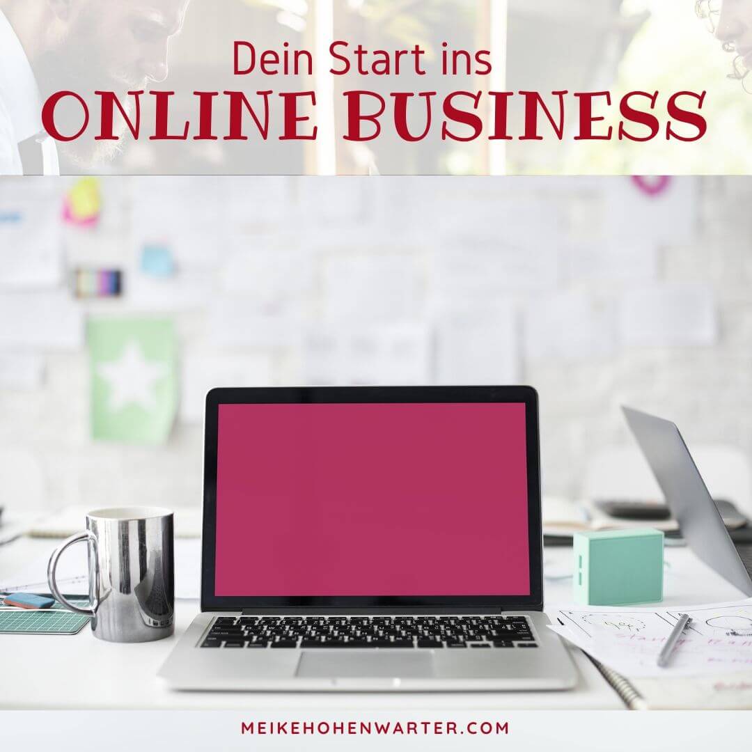 DEINSTART INS ONLINEBUSINESS