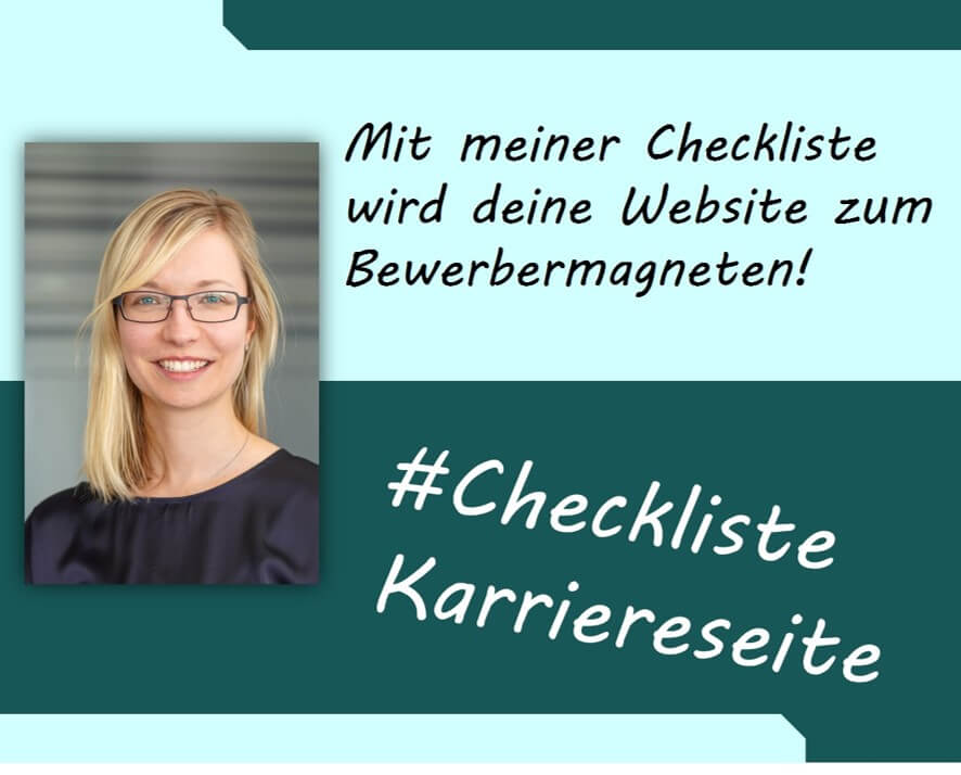 Freebie Bild_Madeleine_quadratisch_Checkliste Karriereseite