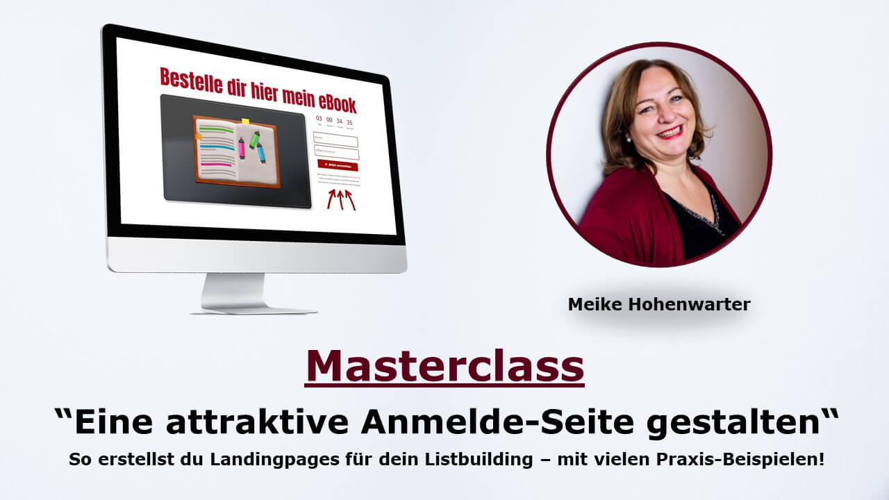 Masterclass Opt In Seiten