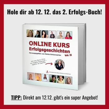 Hole dir ab 15. Dezember das Buch!