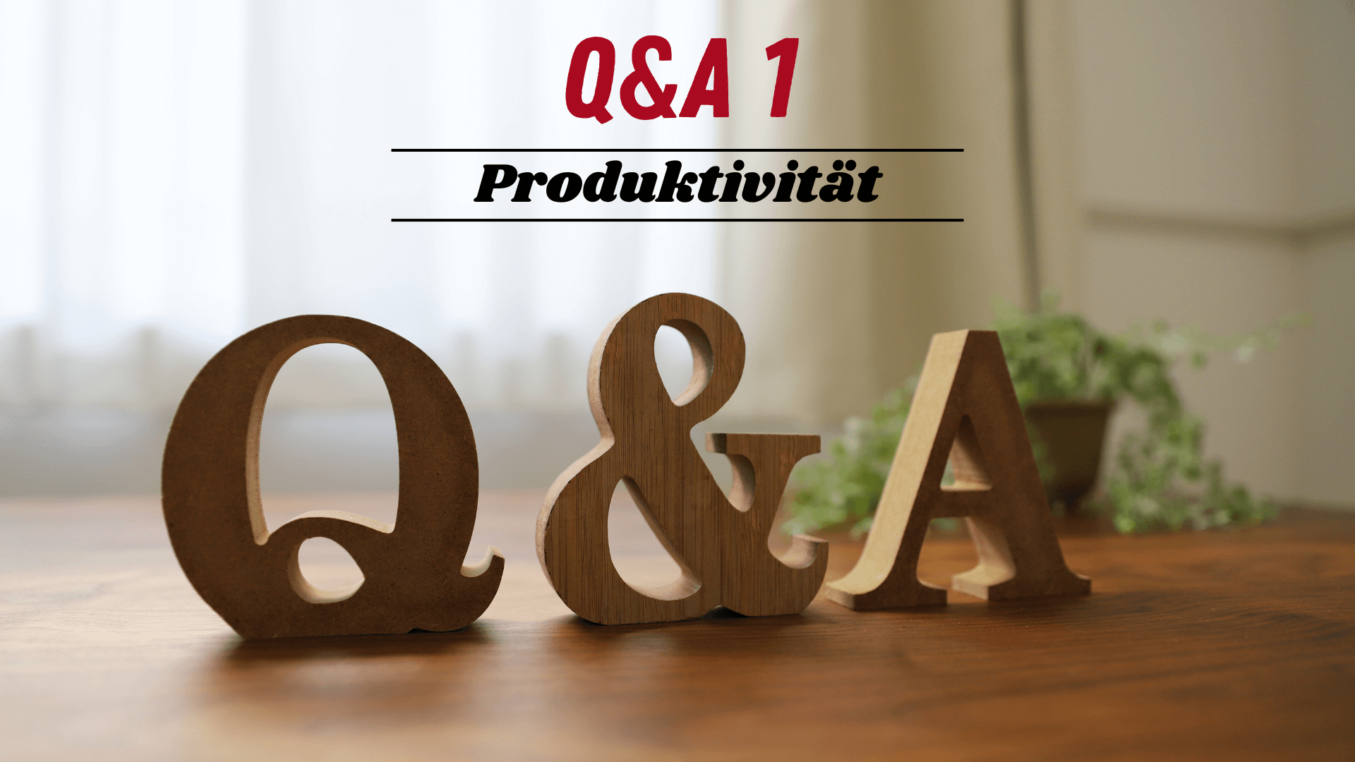 Q&A 1