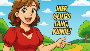 Hier geht's lang, Kunde: goldene Regel 5, Customer Journey