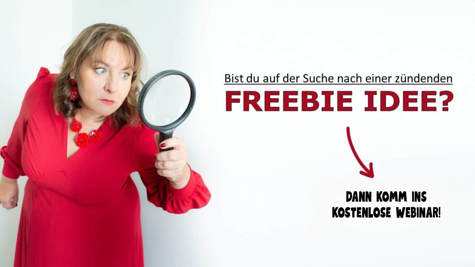 Dann komm ins kostenlose Webinar! Dann komm ins kostenlose Webinar!