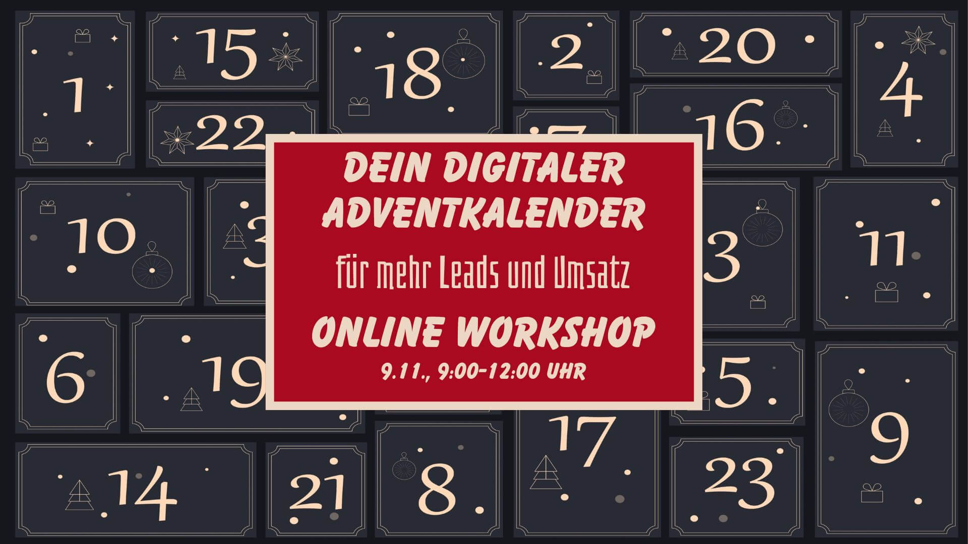 Adventkalender-Workshop