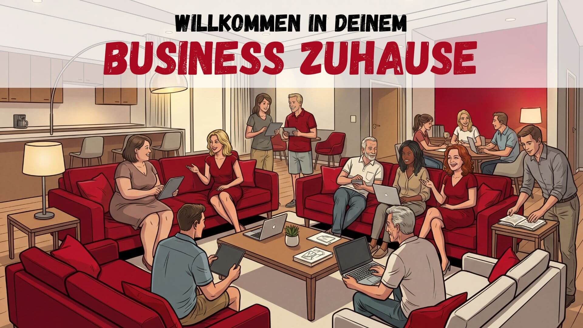 A6 Flyer Business Zuhause (Presentation)