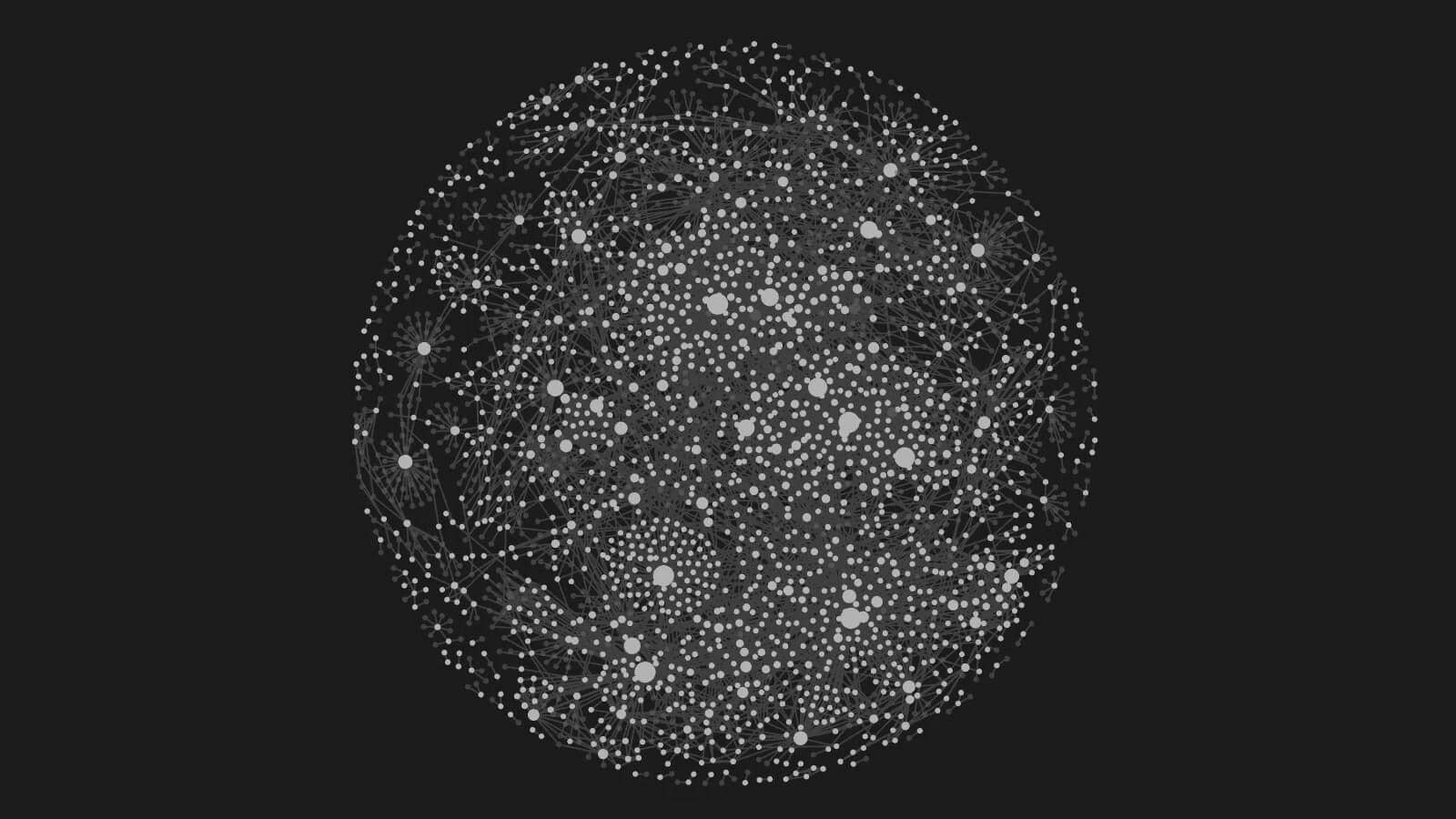 Graph-Ansicht von Meikes Second Brain in Obsidian